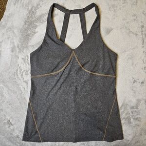 G158. prAna Albia Top in Mitered Black/Gray - Size S